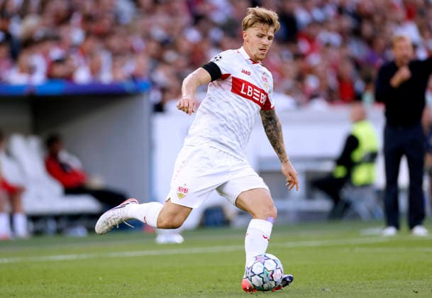JELTSCH Finn, VfB Stuttgart, UEFA Champions League, 2026–2027 season, VfB Stuttgart vs. Viking FK on September 9, 2026, in Stuttgart. DFL regulations prohibit any use of photographs as image sequences and or quasi VIDEO Copyright: xLacixPerenyix