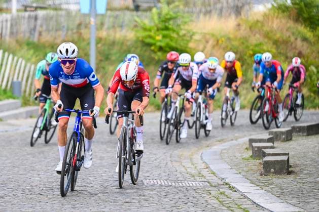 Grand Prix de Wallonie 2026 Cycling Race CITADELLE DE NAMUR, BELGIUM - SEPTEMBER 16 : Gregoire Romain (FRA) of Groupama FDJ United in action during the 66th edition of Grand Prix de Wallonie an UCI ProSeries 1.Pro one day cycling road race for Men Elite of 196.8 km with start in Seraing and finish in Citadelle de Namur on September 16, 2026 in Citadelle de Namur, Belgium, 16 09 2026 ( Motordriver Kenny Verfaillie - Citadelle de Namur Belgium  Copyright: xVincentxKalutx