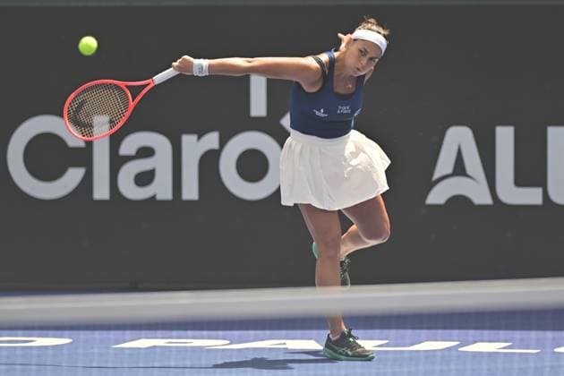 Villa Lobos Park, Sao Paulo (SP), 09 16 2026 - SPORTS SP OPEN: CAROLINA ALVES (BRA) x SUZAN LAMENS (HOL) - Player Carolina Alves (BRA), during a match against Suzan Lamens (HOL), valid for the first round of the SP Open WTA, Tennis Damen 250, held at Villa Lobos Park, in Sao Paulo, on the morning of this Wednesday, 16 (Photo: Eduardo Carmim Photo Premium SPP) 30930 (Eduardo Carmim SPP) Copyright: xEduardoxCarmimx xSPPx spp-en-EdCa-eduardo_carmim_photo_premium_507349