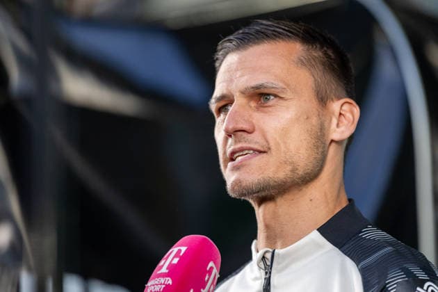 Thomas Woerle, SC Preussen Münster, head coach, in an interview with Magenta Sport GER; SC Preussen Münster vs. 1. FC Saarbrücken, soccer, 3. Liga, Matchday 6, 2026–2027 season, September 16, 2026 DFL regulations prohibit any use of photographs as image sequences and or quasi-video GER, SC Preussen Münster vs. 1. FC Saarbrücken, soccer, 3. Liga, Matchday 6, 2026–2027 season, September 16, 2026, Münster Copyright: xEibner-Pressefoto JanxRollingerx EP_JSK