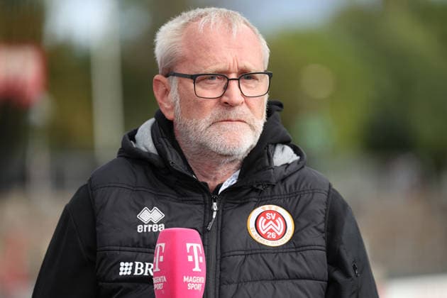September 16, 2026, xsefx, soccer, SC Fortuna Köln vs. SV Wehen Wiesbaden, 3. Liga, Südstation, Matchday 6, 2026–2027 season. Interview with SV Wehen Wiesbaden Sports Director Uwe Stöver. DFB regulations prohibit any use of photographs as image sequences and or quasi-video. North Rhine-Westphalia, Germany