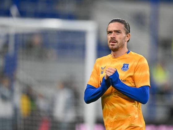 Everton v Wolverhampton Wanderers Carabao Cup Jack Glealish of Everton warming up before the Carabao Cup Third Round match at the Hill Dickinson Stadium, Liverpool 16 09 2026 UK Newspapers OUT Copyright: xKarlxVallantinex FIL-23952-0015