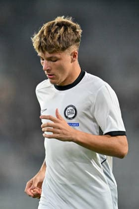 SOCCER - UEFA EL, Sturm vs Rennais GRAZ,AUSTRIA,16.SEP.26 - SOCCER - UEFA Europa League, Sturm Graz vs Stade Rennais FC. Image shows Filip Rozga (Sturm) during warm-up.  GEPAxpictures xAvnixRetkoceri