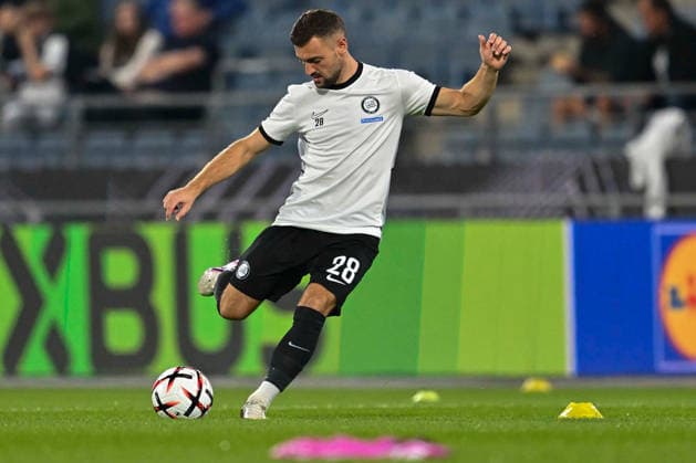 SOCCER - UEFA EL, Sturm vs Rennais GRAZ,AUSTRIA,16.SEP.26 - SOCCER - UEFA Europa League, Sturm Graz vs Stade Rennais FC. Image shows Juergen Heil (Sturm) during warm-up.  GEPAxpictures xAvnixRetkoceri
