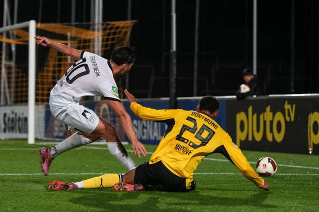 Wednesday, September 16, 2026, 2026–2027 Season, Matchday 4, Regionalliga West, at Rote Erde Stadium, Dortmund, Germany: BV Borussia Dortmund U23 vs. SV Westfalia Rhynern, Kevin Mutove, BVB