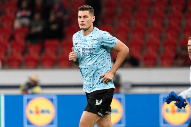 2026–2027 UEFA Europa League, Bayer 04 Leverkusen vs. NK Celje, Matchday 1, Wednesday, September 16, 2026, BayArena, North Rhine-Westphalia, Germany, Patrik Schick Copyright: xCelinaxLeiersx