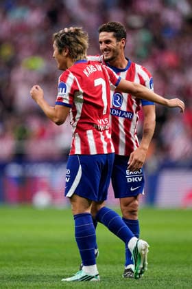 September 16, 2026, Madrid, Madrid, Spain: Kang-in Lee of Atletico de Madrid celebrates after scoring his team s second goal during the Spanish League, LaLiga EA Sports, football match played between Atletico de Madrid and CA Osasuna at Riyadh Air Metropolitano stadium on September 16, 2026, in Madrid, Spain. Madrid Spain - ZUMAa181 20260916_zaa_a181_084 Copyright: xOscarxJ.xBarrosox
