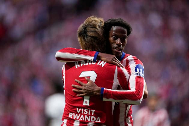 September 16, 2026, Madrid, Madrid, Spain: Kang-in Lee of Atletico de Madrid celebrates after scoring his team s second goal during the Spanish League, LaLiga EA Sports, football match played between Atletico de Madrid and CA Osasuna at Riyadh Air Metropolitano stadium on September 16, 2026, in Madrid, Spain. Madrid Spain - ZUMAa181 20260916_zaa_a181_091 Copyright: xOscarxJ.xBarrosox