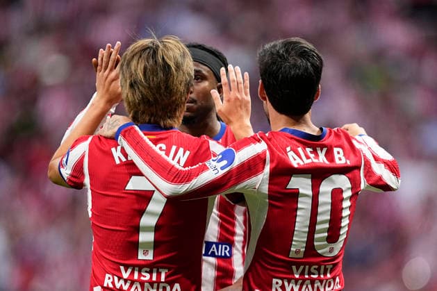 September 16, 2026, Madrid, Madrid, Spain: Kang-in Lee of Atletico de Madrid celebrates after scoring his team s second goal during the Spanish League, LaLiga EA Sports, football match played between Atletico de Madrid and CA Osasuna at Riyadh Air Metropolitano stadium on September 16, 2026, in Madrid, Spain. Madrid Spain - ZUMAa181 20260916_zaa_a181_092 Copyright: xOscarxJ.xBarrosox