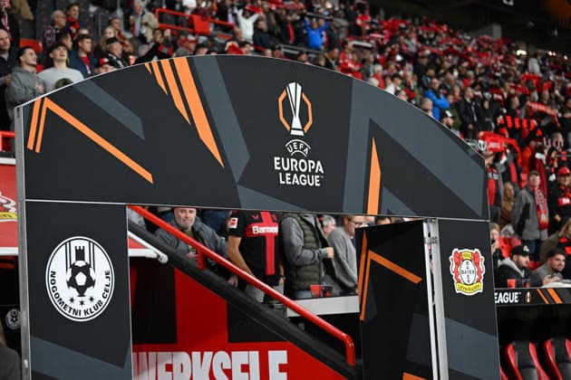 September 16, 2026, GER, Soccer, Men s, Europa League, 2026–2027 Season, Matchday 1 of the group stage, Bayer 04 Leverkusen (GER) vs. NK Celje (SVN), player tunnel; DFB and DFL regulations prohibit any use of photographs as image sequences and or quasi-video; Leverkusen, BayArena, NRW, Germany Copyright: xNordphoto Meuterx