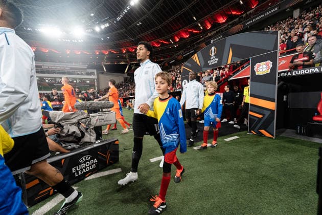 2026–2027 UEFA Europa League, Bayer 04 Leverkusen vs. NK Celje, Matchday 1, Wednesday, September 16, 2026, BayArena, North Rhine-Westphalia, Germany, Malik Tillman Copyright: xCelinaxLeiersx