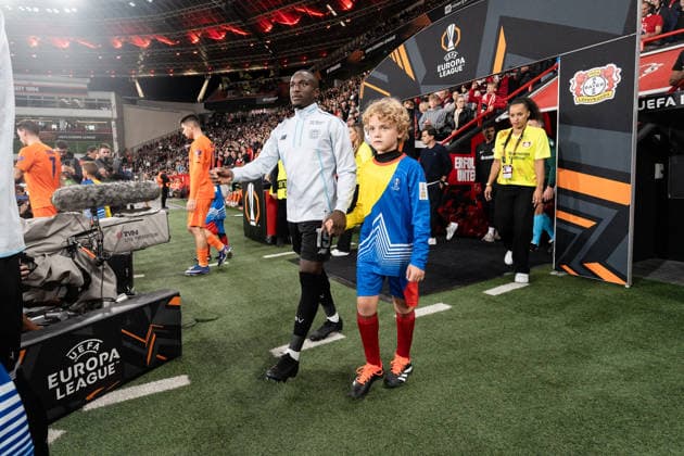 2026–2027 UEFA Europa League, Bayer 04 Leverkusen vs. NK Celje, Matchday 1, Wednesday, September 16, 2026, BayArena, North Rhine-Westphalia, Germany, Moussa Diaby Copyright: xCelinaxLeiersx
