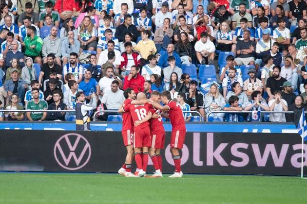 Spanish La Liga EA Sports soccer match Deportivo La Coruna vs Sevilla FC played at Abanca-Riazor Stadium, La Coruna, Galicia on September 16, 2026 in Spain 900 Cordon Press  900 CordonxPress LOF - Deportivo vs Sevilla