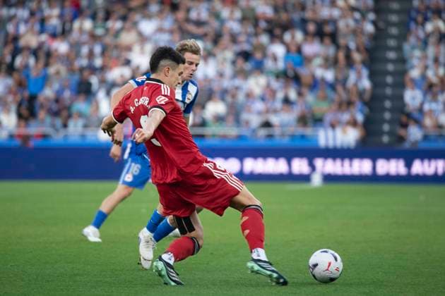 Spanish La Liga EA Sports soccer match Deportivo La Coruna vs Sevilla FC played at Abanca-Riazor Stadium, La Coruna, Galicia on September 16, 2026 in Spain 900 Cordon Press  900 CordonxPress LOF - Deportivo vs Sevilla