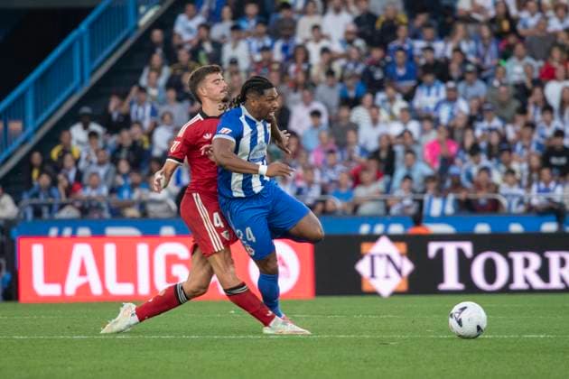 Spanish La Liga EA Sports soccer match Deportivo La Coruna vs Sevilla FC played at Abanca-Riazor Stadium, La Coruna, Galicia on September 16, 2026 in Spain 900 Cordon Press  900 CordonxPress LOF - Deportivo vs Sevilla
