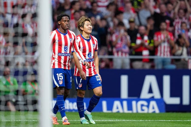 September 16, 2026, Madrid, Madrid, Spain: Kang-in Lee of Atletico de Madrid celebrates after scoring his team s second goal during the Spanish League, LaLiga EA Sports, football match played between Atletico de Madrid and CA Osasuna at Riyadh Air Metropolitano stadium on September 16, 2026, in Madrid, Spain. Madrid Spain - ZUMAa181 20260916_zaa_a181_129 Copyright: xDennisxAgyemanx