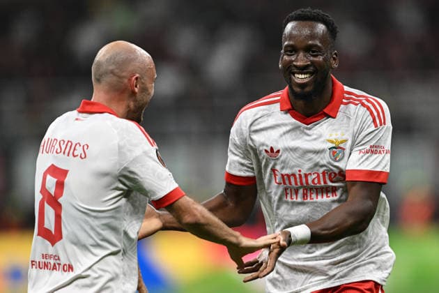 Db Milano 16 09 2026 - Europa League Milan-Benfica foto Daniele Buffa Image nella foto: esultanza gol Dodi Lukebakio