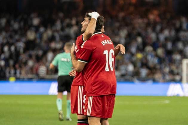 Spanish La Liga EA Sports soccer match Deportivo La Coruna vs Sevilla FC played at Abanca-Riazor Stadium, La Coruna, Galicia on September 16, 2026 in Spain 900 Cordon Press  900 CordonxPress LOF - Deportivo vs Sevilla