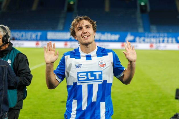 Benno Dietze, Rostock, GER; FC Hansa Rostock vs. VfB Stuttgart II; Soccer; Men; 3rd Division; Matchday 6; 2026–2027 Season; September 16, 2026; Rostock Ostseestadion; Mecklenburg-Western Pomerania, Germany