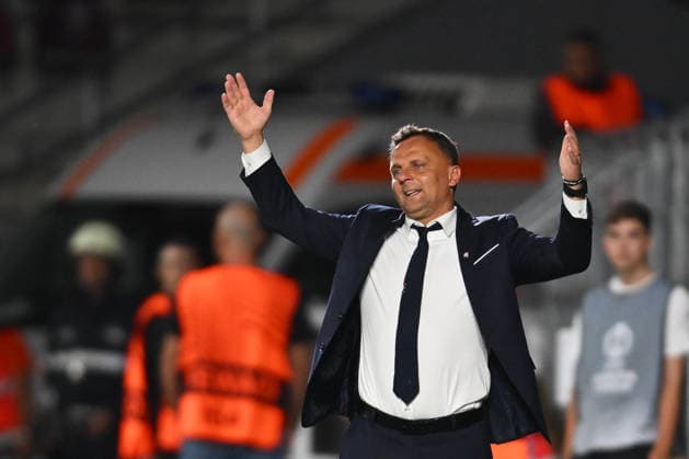 UEFA Europa League: Hapoel Beer-Sheva FC and GNK Dinamo Zagreb Mario Kovacevic Dinamo Zagreb head coach reacts during the UEFA Europa League game between Hapoel Beer-Sheva FC and GNK Dinamo, Giulesti Stadium in Bucharest, Romania, 16 September 2026. Alex Nicodim Imago Images Copyright: xx