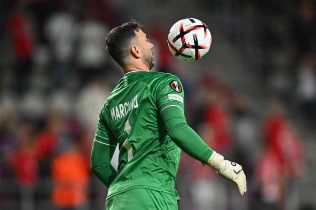 UEFA Europa League: Hapoel Beer-Sheva FC and GNK Dinamo Zagreb Ofir Marciano reacts during the UEFA Europa League game between Hapoel Beer-Sheva FC and GNK Dinamo, Giulesti Stadium in Bucharest, Romania, 16 September 2026. Alex Nicodim Imago Images Copyright: xx