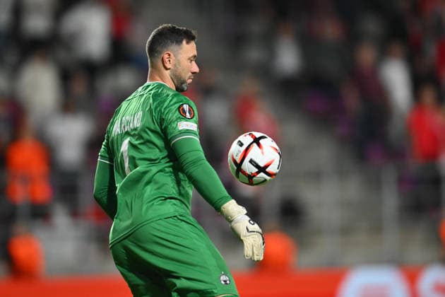 UEFA Europa League: Hapoel Beer-Sheva FC and GNK Dinamo Zagreb Ofir Marciano reacts during the UEFA Europa League game between Hapoel Beer-Sheva FC and GNK Dinamo, Giulesti Stadium in Bucharest, Romania, 16 September 2026. Alex Nicodim Imago Images Copyright: xx