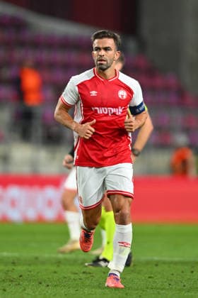 UEFA Europa League: Hapoel Beer-Sheva FC and GNK Dinamo Zagreb Miguel Vitor reacts during the UEFA Europa League game between Hapoel Beer-Sheva FC and GNK Dinamo, Giulesti Stadium in Bucharest, Romania, 16 September 2026. Alex Nicodim Imago Images Copyright: xx