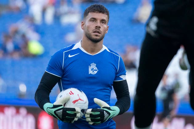 ESP LaLiga EA Sports Deportivo La Coruna Sevilla FC Álvaro Fernández Llorente of Deportivo during the LaLiga EA Sports match between Deportivo La Coruna and Sevilla FC, played at Abanca Riazor Stadium in La Coruna, Galicia, on September 16, 2026, in Spain Spain Copyright: xAgenciaxLOFx