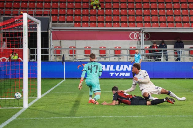 Jykese Fields of TSG Hoffenheim II, No. 11, scores the winning goal for TSG Hoffenheim II in the match between FC Ingolstadt 04 and TSG Hoffenheim II on September 16, 2026, DFB regulations prohibit any use of photographs as image sequences and or quasi-video. GER, Soccer, 3. Liga, Matchday 6, FC Ingolstadt 04 vs. TSG Hoffenheim II, September 16, 2026, Audi Sportpark Ingolstadt Copyright: xEibner-Pressefoto OliverxSTRISCHx EP-OSH