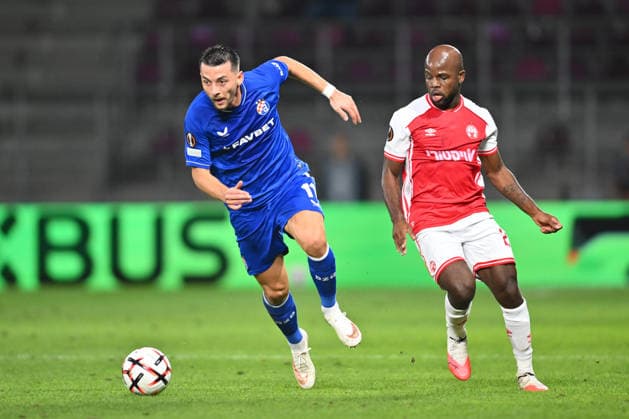 UEFA Europa League: Hapoel Beer-Sheva FC and GNK Dinamo Zagreb Arber Hoxha plays during the UEFA Europa League game between Hapoel Beer-Sheva FC and GNK Dinamo, Giulesti Stadium in Bucharest, Romania, 16 September 2026. Alex Nicodim Imago Images Copyright: xx