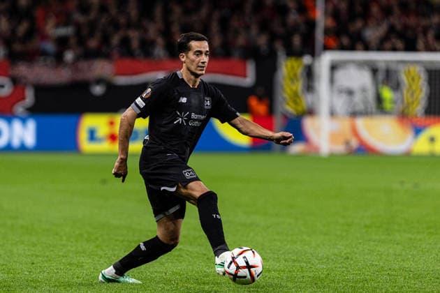 UEFA Europa League: Bayer 04 Leverkusen vs. NK Celje, September 16, 2026; Lucas Vázquez, Bayer 04 Leverkusen; Matchday 1 of the UEFA Europa League: Bayer 04 Leverkusen vs. NK Celje, BayArena, Leverkusen, September 16, 2026 Copyright: xBEAUTIFULxSPORTS Buriakovx
