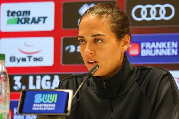 Coach Stefan Kleineheismann, head coach of TSG Hoffenheim II, at the postgame press conference following the match between FC Ingolstadt 04 and TSG Hoffenheim II on September 16, 2026, DFB regulations prohibit any use of photographs as image sequences and or quasi-video. GER, Soccer, 3. Liga, Matchday 6, FC Ingolstadt 04 vs. TSG Hoffenheim II, September 16, 2026, Audi Sportpark Ingolstadt Copyright: xEibner-Pressefoto OliverxSTRISCHx EP-OSH