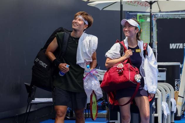 WTA GUADALAJARA OPEN 2026 WTA GUADALAJARA OPEN 2026 YVONNE CAVALLE LARA SALDEN VS PEANGTARN PLIPUECH MONOKO KOBORI 09 16 2026 GUADALAJARA, JALISCO Action photo of Peangtarn Plipuech and Monoko Kobori during a match at the 2026 WTA Guadalajara Open, held at the Centro Panamericano de Tenis in Guadalajara, Jalisco, Mexico Action photo of Peangtarn Plipuech and Monoko Kobori, during a match at the 2026 WTA Guadalajara Open held at the Centro Panamericano de Tenis in Guadalajara, Jalisco, Mexico. PHOTO BY IMAGENSHOP PHOTO AGENCY GUADALAJARA, JALISCO, MEXICO Copyright: xIMAGENSHOPxAGENCIAxFOTOGRAFICAx