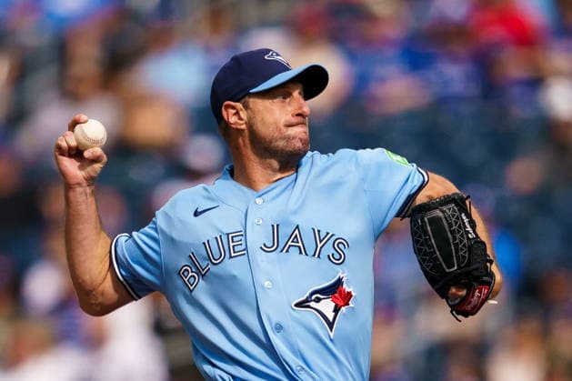 September 16, 2026, Toronto, On, Canada: Toronto Blue Jays Max Scherzer (31) pitches against the Detroit Tigers during first inning MLB, Baseball Herren, USA action in Toronto, on Wednesday, Sept. 16, 2026. Canada News - September 16, 2026  - ZUMAc35_ 20260916_zaf_c35_124 Copyright: xKeitoxNewmanx
