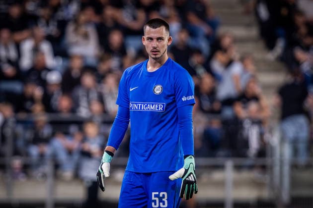 STURM GRAZ - RENNES Danil Khudyakov of Sturm during the matchday 1 of UEFA Europa league - league phase football match between SK Sturm Graz and Rennes at the Stadium Graz Liebenau. Graz, Austria, September 16, 2026. Photo by Branislav Racko Copyright: xx 080A3150
