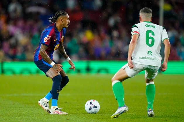 ESP: FC Barcelona, Barca - Racing Club de Santander. La Liga EA Sports. Matchday 6. Raphael Dias Belloli Raphinha of FC Barcelona during the La Liga EA Sports match between FC Barcelona and Real Racing Club de Santander played at Spotify Camp Nou Stadium on 16 Sept 2026 in Barcelona, Spain. kpng Copyright: xSergioxRuizx xPRESSINPHOTOx PS_2627_BAR_RAC_019