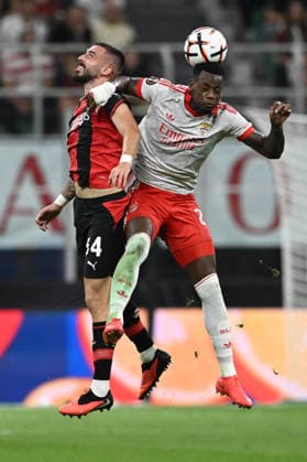 Db Milano 16 09 2026 - Europa League Milan-Benfica foto Daniele Buffa Image nella foto: Mario Gila-Jhon Duran