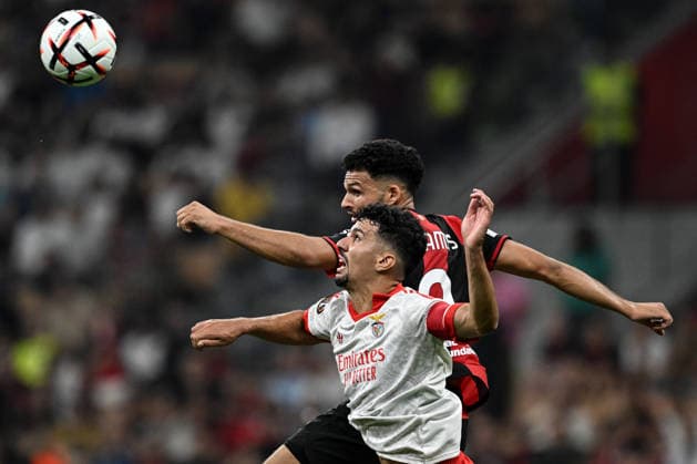 Db Milano 16 09 2026 - Europa League Milan-Benfica foto Daniele Buffa Image nella foto: Tomas Araujo-Gonzalo Ramos