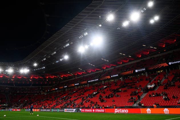 LEVERKUSEN, GERMANY - 16 SEPTEMBER, 2026: - The UEFA Europa League match Bayer 04 Leverkusen vs. NK Celje at BayArena.  Copyright: xVitaliixKliuievx