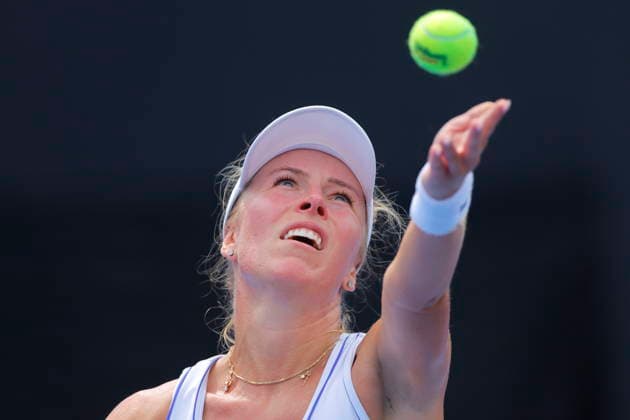 Guadalajara Open tennis tournament Magdalena Frech of Poland in action against Caroline Dolehide of the US during their round-of-16 Women s Singles match at the Guadalajara Open WTA, Tennis Damen 500 in Guadalajara, Jalisco, Mexico, 16 September 2026. Guadalajara Mexico  Copyright: xFRANCISCOxGUASCOx