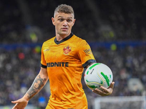 Everton v Wolverhampton Wanderers Carabao Cup Kieran Trippier of Wolverhampton Wanderers during the Carabao Cup Third Round match at the Hill Dickinson Stadium, Liverpool 16 09 2026 UK Newspapers OUT Copyright: xKarlxVallantinex FIL-23952-0051