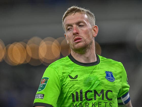 Everton v Wolverhampton Wanderers Carabao Cup Jordan Pickford of Everton during the Carabao Cup Third Round match at the Hill Dickinson Stadium, Liverpool 16 09 2026 UK Newspapers OUT Copyright: xKarlxVallantinex FIL-23952-0055