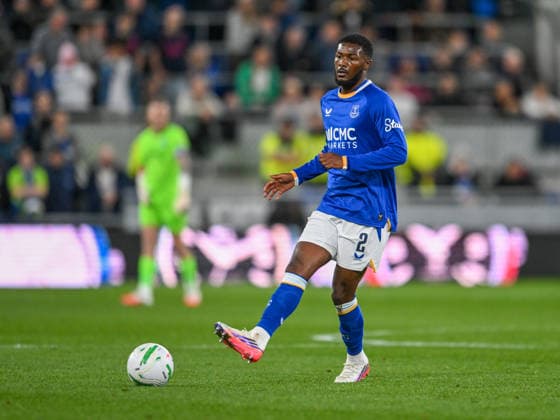 Everton v Wolverhampton Wanderers Carabao Cup Nathan Patterson of Everton during the Carabao Cup Third Round match at the Hill Dickinson Stadium, Liverpool 16 09 2026 UK Newspapers OUT Copyright: xKarlxVallantinex FIL-23952-0062