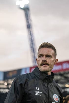 Rostock, Germany, September 16, 2026, 3. Liga 2026–2027, Matchday 6: FC Hansa Rostock vs. VfB Stuttgart II. Pictured: Interim Coach Yannic Thiel, Hansa Rostock. DFB and DFL regulations prohibit any use of photographs as image sequences and or quasi-video. Copyright: xFotostandx xVoelkerx