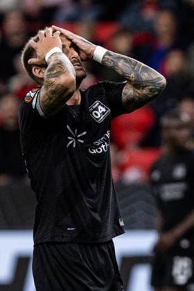 UEFA Europa League: Bayer 04 Leverkusen vs. NK Celje, September 16, 2026. Aleix Garcia of Bayer 04 Leverkusen, 24, reacts emotionally to a scoring chance. UEFA Europa League, Matchday 1: Bayer 04 Leverkusen vs. NK Celje at BayArena, Leverkusen, September 16, 2026 Copyright: xBEAUTIFULxSPORTS Buriakovx