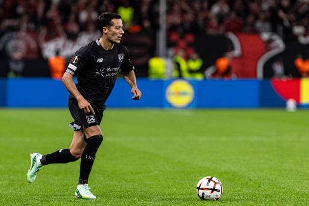 UEFA Europa League: Bayer 04 Leverkusen vs. NK Celje, September 16, 2026; Lucas Vázquez, Bayer 04 Leverkusen; Matchday 1 of the UEFA Europa League: Bayer 04 Leverkusen vs. NK Celje at BayArena, Leverkusen, September 16, 2026 Copyright: xBEAUTIFULxSPORTS Buriakovx