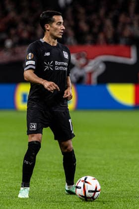 UEFA Europa League: Bayer 04 Leverkusen vs. NK Celje, September 16, 2026; Lucas Vázquez, Bayer 04 Leverkusen; Matchday 1 of the UEFA Europa League: Bayer 04 Leverkusen vs. NK Celje at BayArena, Leverkusen, September 16, 2026 Copyright: xBEAUTIFULxSPORTS Buriakovx