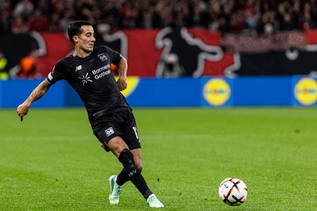 UEFA Europa League: Bayer 04 Leverkusen vs. NK Celje, September 16, 2026; Lucas Vázquez, Bayer 04 Leverkusen; Matchday 1 of the UEFA Europa League: Bayer 04 Leverkusen vs. NK Celje at BayArena, Leverkusen, September 16, 2026 Copyright: xBEAUTIFULxSPORTS Buriakovx