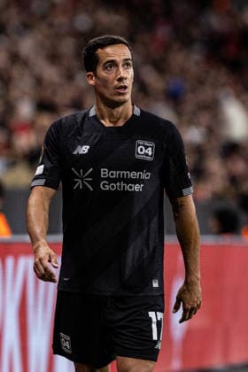 UEFA Europa League: Bayer 04 Leverkusen vs. NK Celje, September 16, 2026; Lucas Vázquez, Bayer 04 Leverkusen; Matchday 1 of the UEFA Europa League: Bayer 04 Leverkusen vs. NK Celje at BayArena, Leverkusen, September 16, 2026 Copyright: xBEAUTIFULxSPORTS Buriakovx