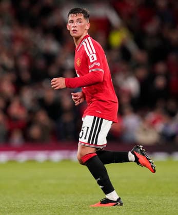 Manchester, England, 16th September 2026. Shea Lacey of Manchester United, ManU during the Manchester United vs Brighton and Hove Albion Carabao Cup match at Old Trafford, Manchester. Picture credit should read: Andrew Yates Sportimage EDITORIAL USE ONLY. No use with unauthorised audio, video, data, fixture lists, club league logos or live services. Online in-match use limited to 120 images, no video emulation. No use in betting, games or single club league player publications. SPI_099_AY_MAN_UTD_BRIGHTON SPI-5001-0101